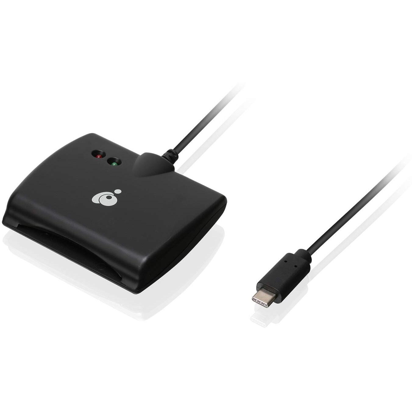 Iogear Usb-C Common Access Cac Smart Card Reader - Dod - Government - Healthcare - Taa Compliant - Support For V7.X N V8. Usaccess Personal Identity Verification (Piv) - Mac Os - Win - Linux- Gsr205