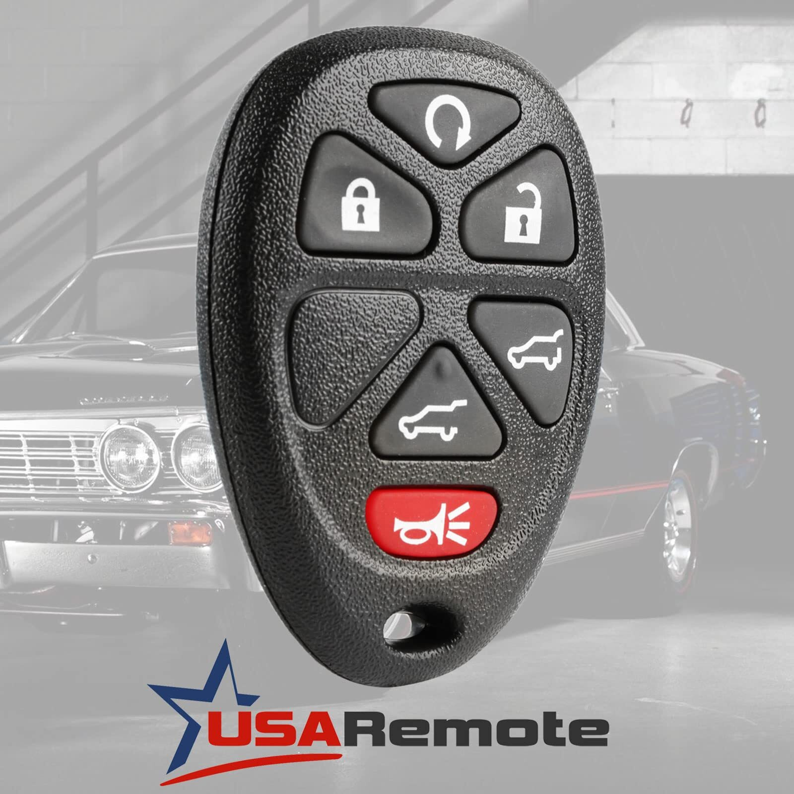 Car Key Fob Keyless Entry Remote Fits 2007-2014 Chevy Tahoe Suburban / 2007-2014 Cadillac Escalade / 2007-2014 Gmc Yukon (Fits Part  15913427, 20869057, 22756462)