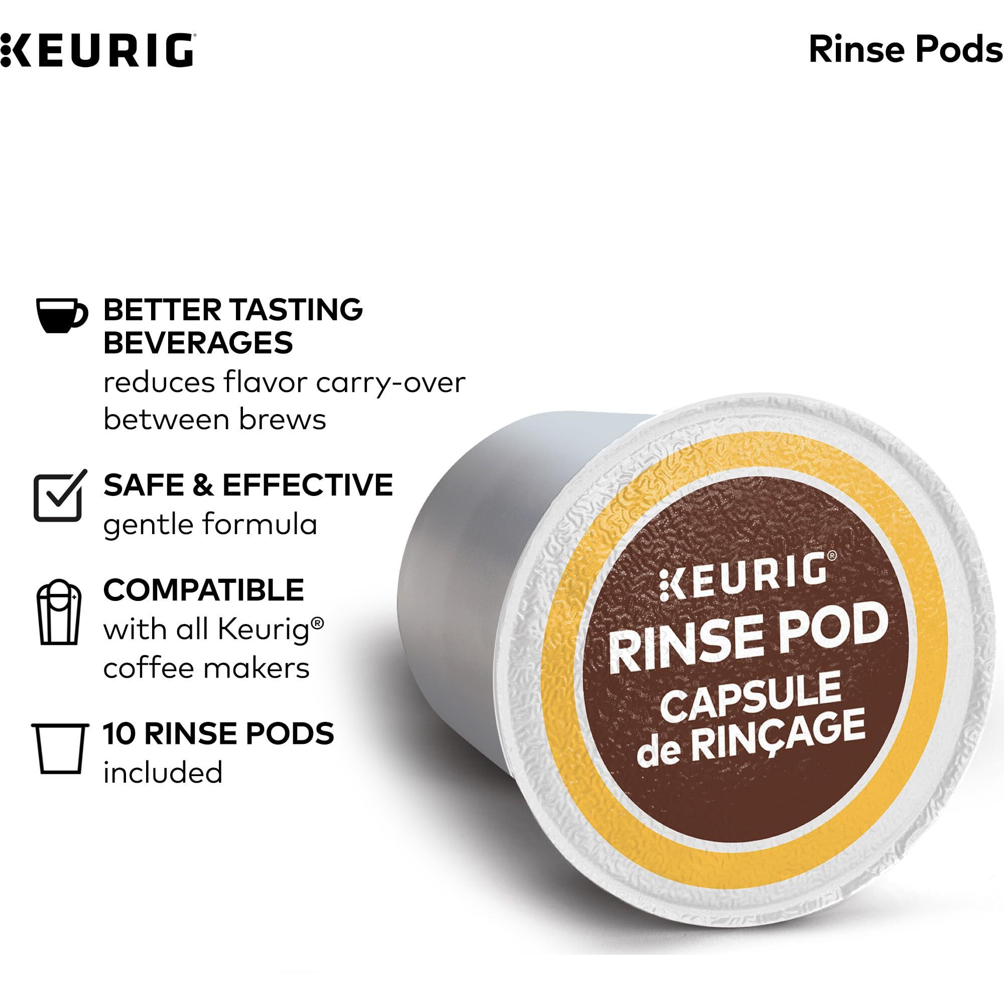 Keurig Brewer Maintenance Kit, Includes Descaling Solution, Water Filter Cartridges & Rinse Pods, Compatible With Keurig Classic/1.0 & 2.0 K-Cup Pod Coffee Makers, 14 Count