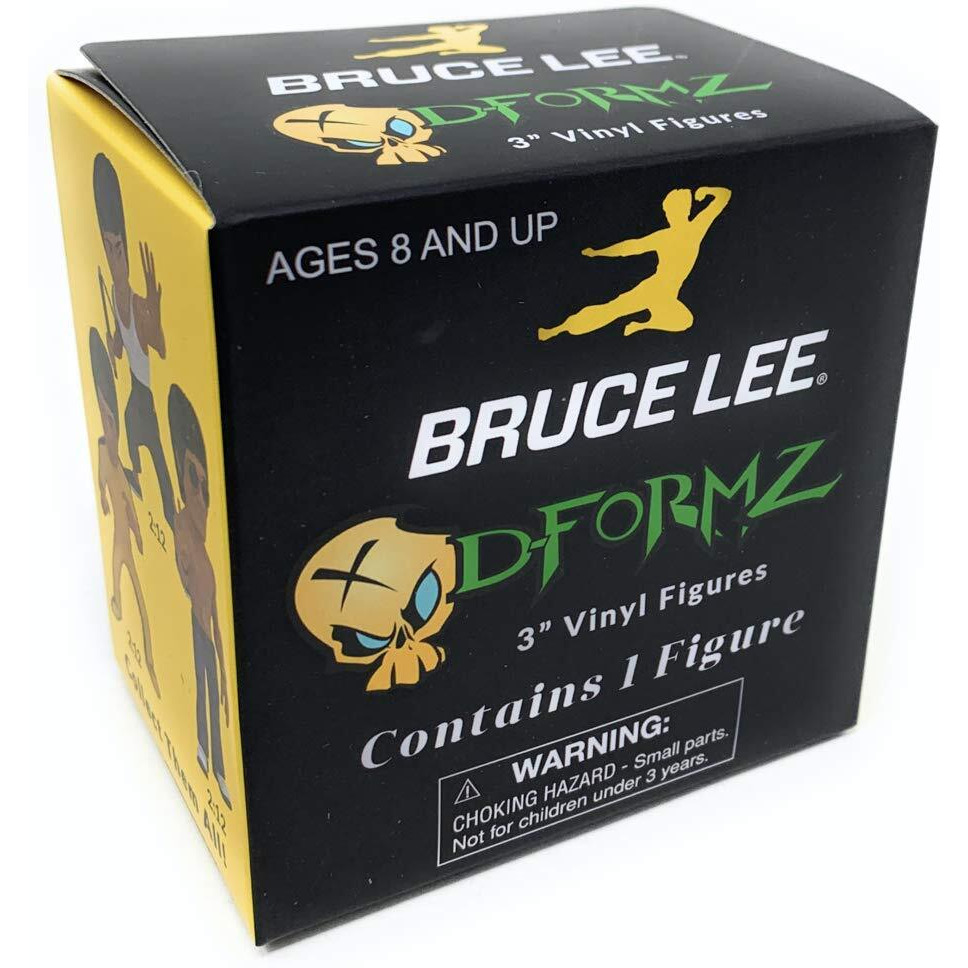 Diamond Select Toys Bruce Lee D-Formz Pvc Figures Blind Mystery Box 12-Count Display, Multicolor, 3 Inches
