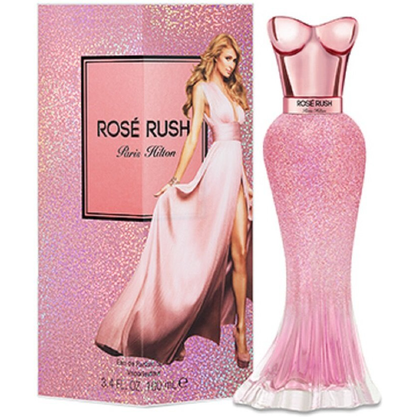 Paris Hilton Rose Rush For Women Eau De Parfum Spray, 3.4 Ounce