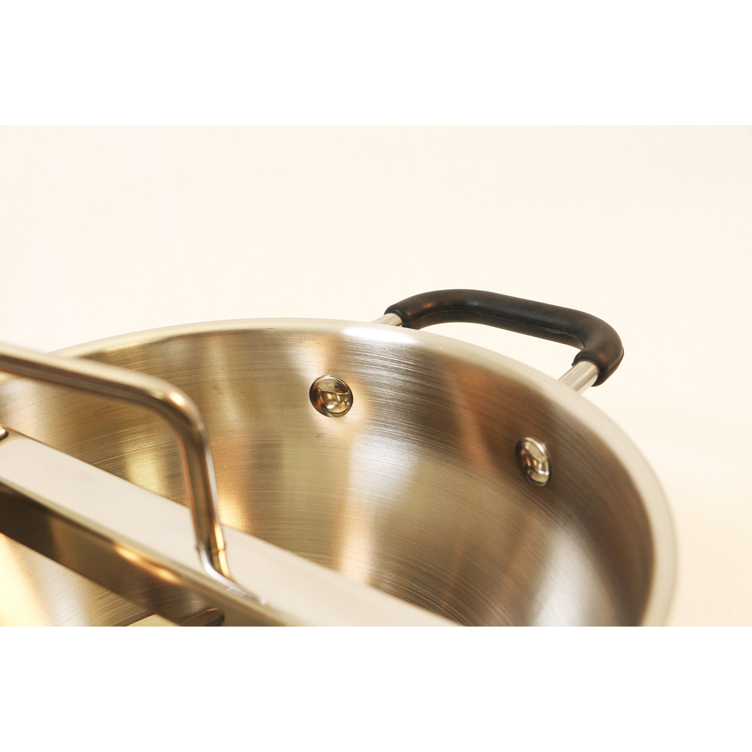 Excelsteel Food Mill W/3 Grinding Sizes, 17"" X 8.25"" X 3.75"", For Versatile Textures In Soups, Sauces, And Foods, Medium