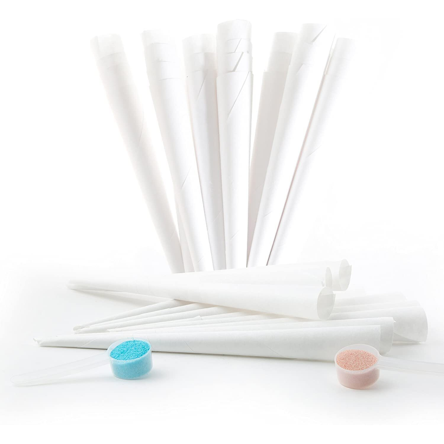 The Candery Cotton Candy Floss Sugar (3-Pack) Includes 100 Premium Cones (3-Pack 46Oz With 100 Cones)