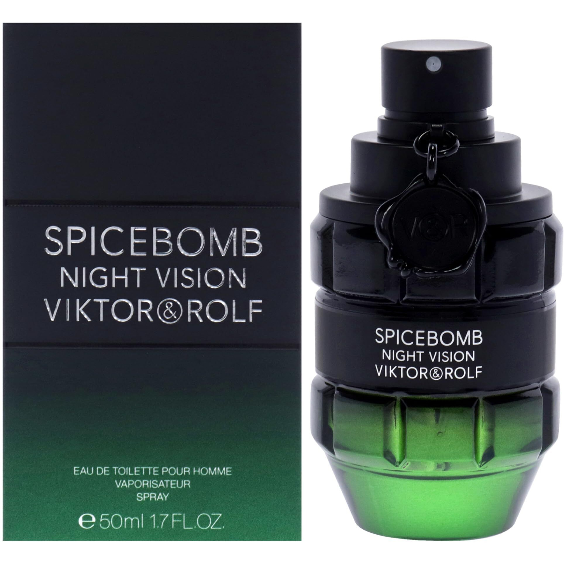 Viktor And Rolf Spicebomb Night Vision Edt Spray Men 1.7 Oz