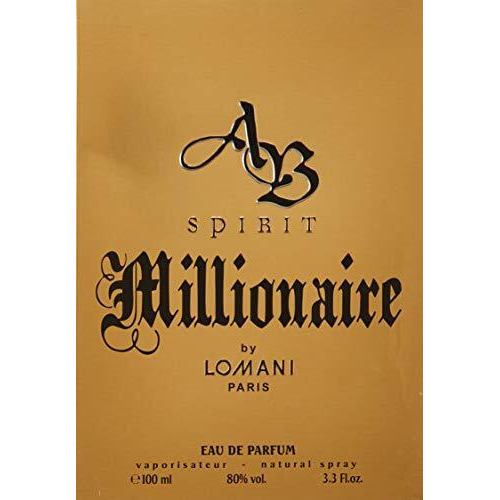 Lomani Ab Spirit Millionaire By Lomani For Men - 3.3 Oz Edp Spray, 3.3 Oz
