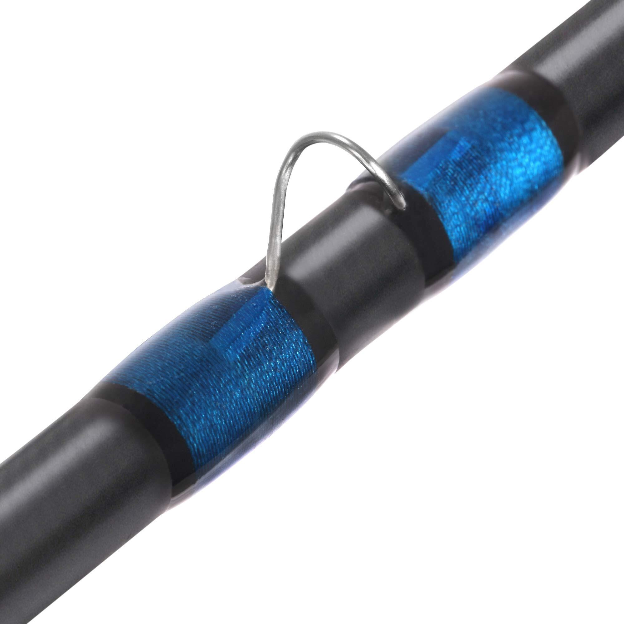 13' Spey Fly Fishing Rod 6 Sections 13Ft 8/9 Spey Rod Carbon Fiber Blanks Two Handed Handle Cork Grip