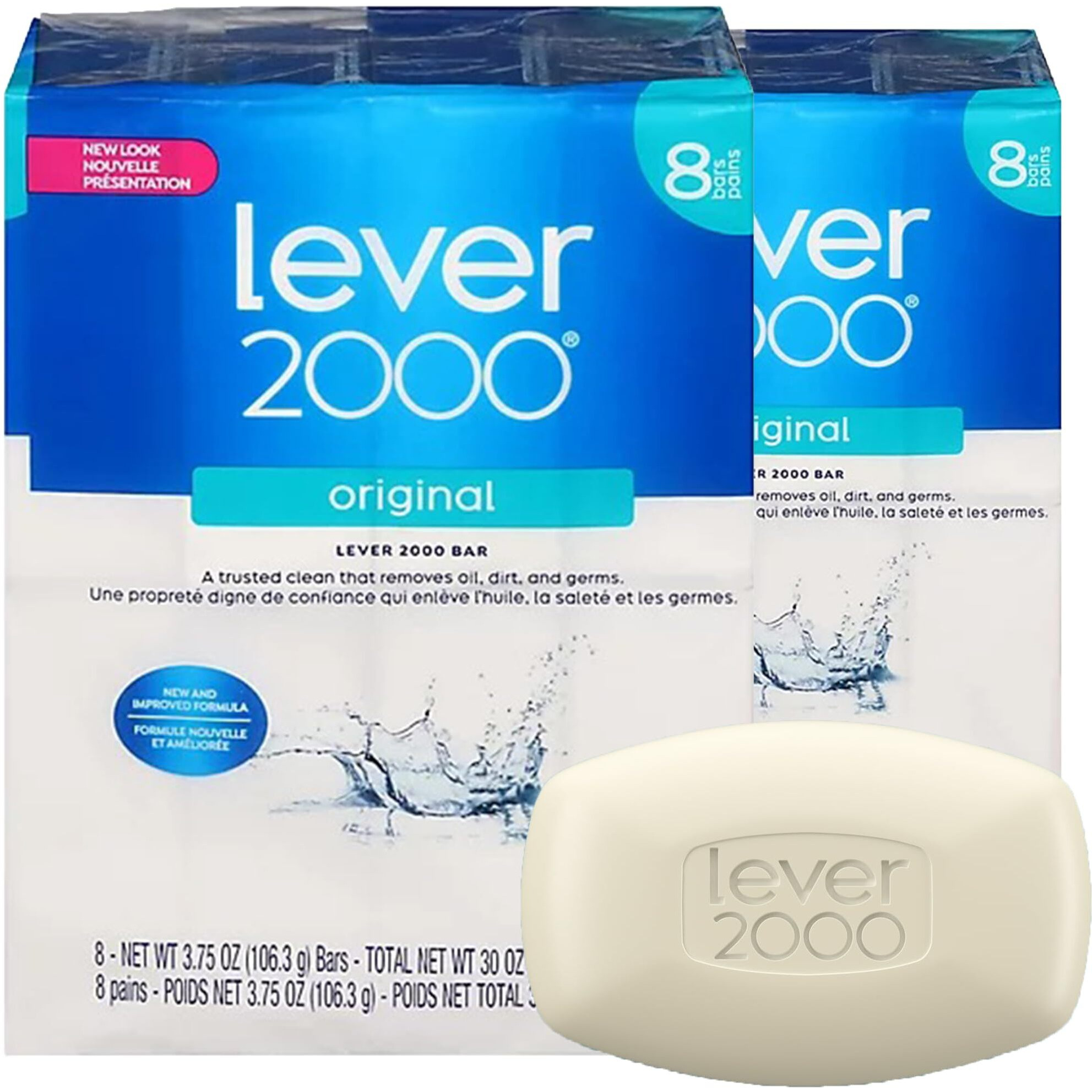 Lever 2000 Perfectly Fresh Bar Soap, 16 Count(Pack Of 1)
