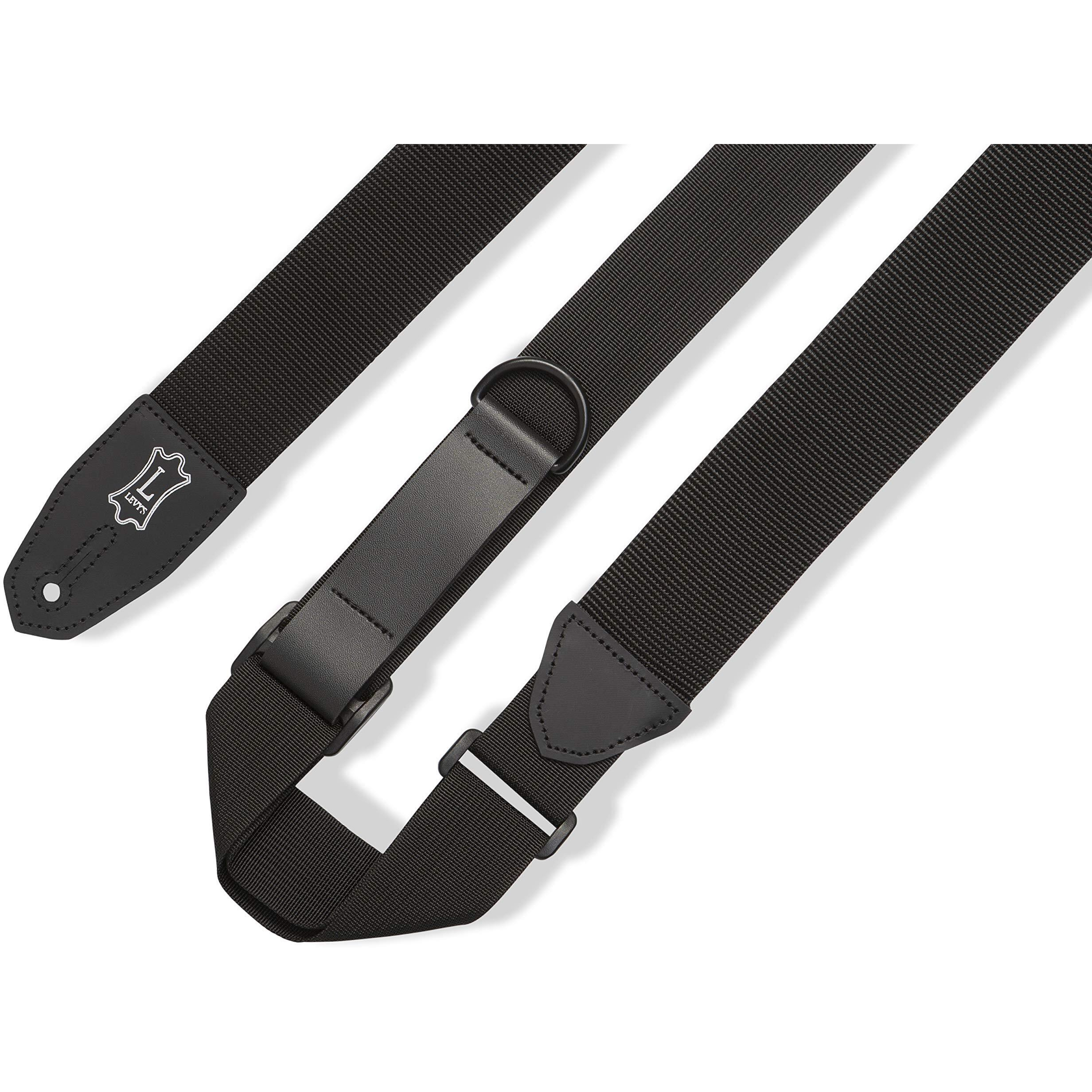 Levy's Leathers Guitar Strap (Mrhp-Blk)