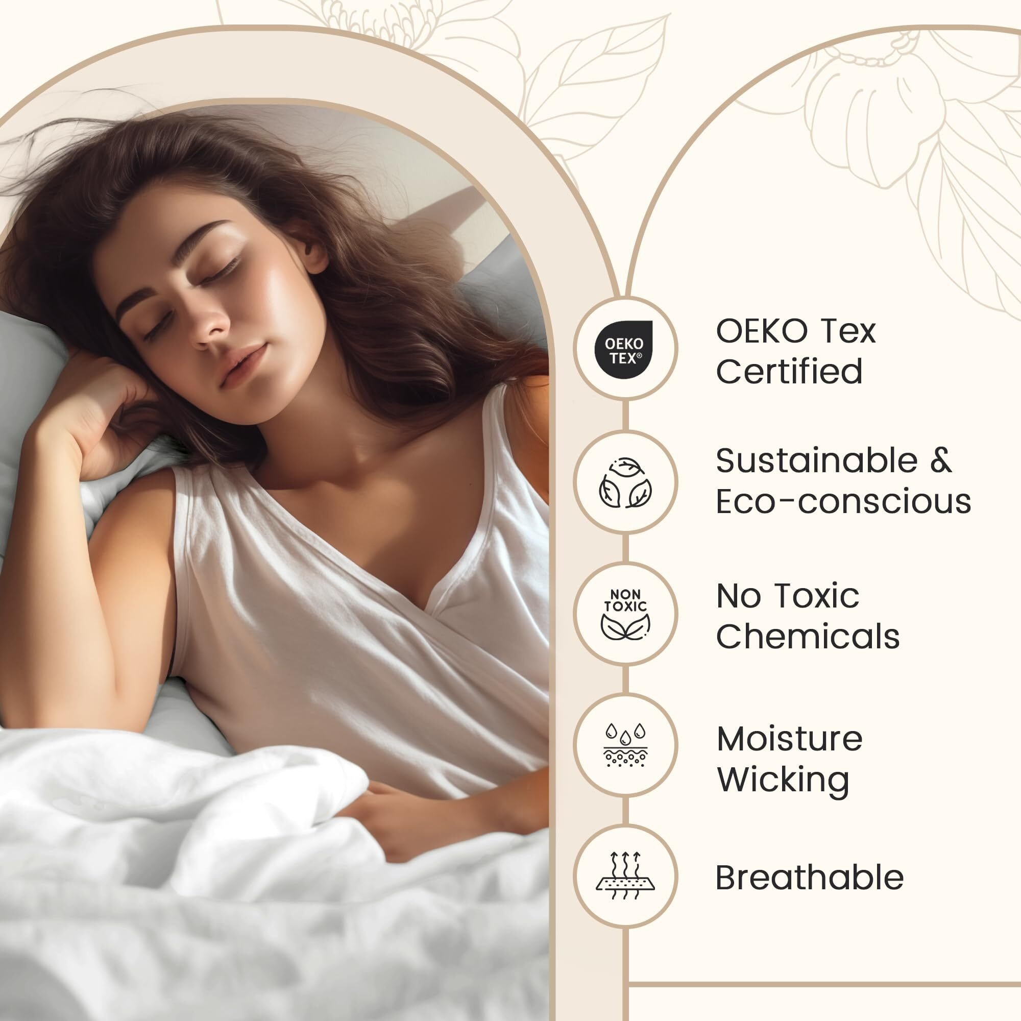 Egyptian Cotton Sheets For Queen Size Bed, Certified 800 Thread Count Queen Sheet Set, Luxury Sateen Weave Cotton Queen Bed Sheets Queen Sheets Deep Pocket, Egyptian Cotton Sheets Queen Size - White