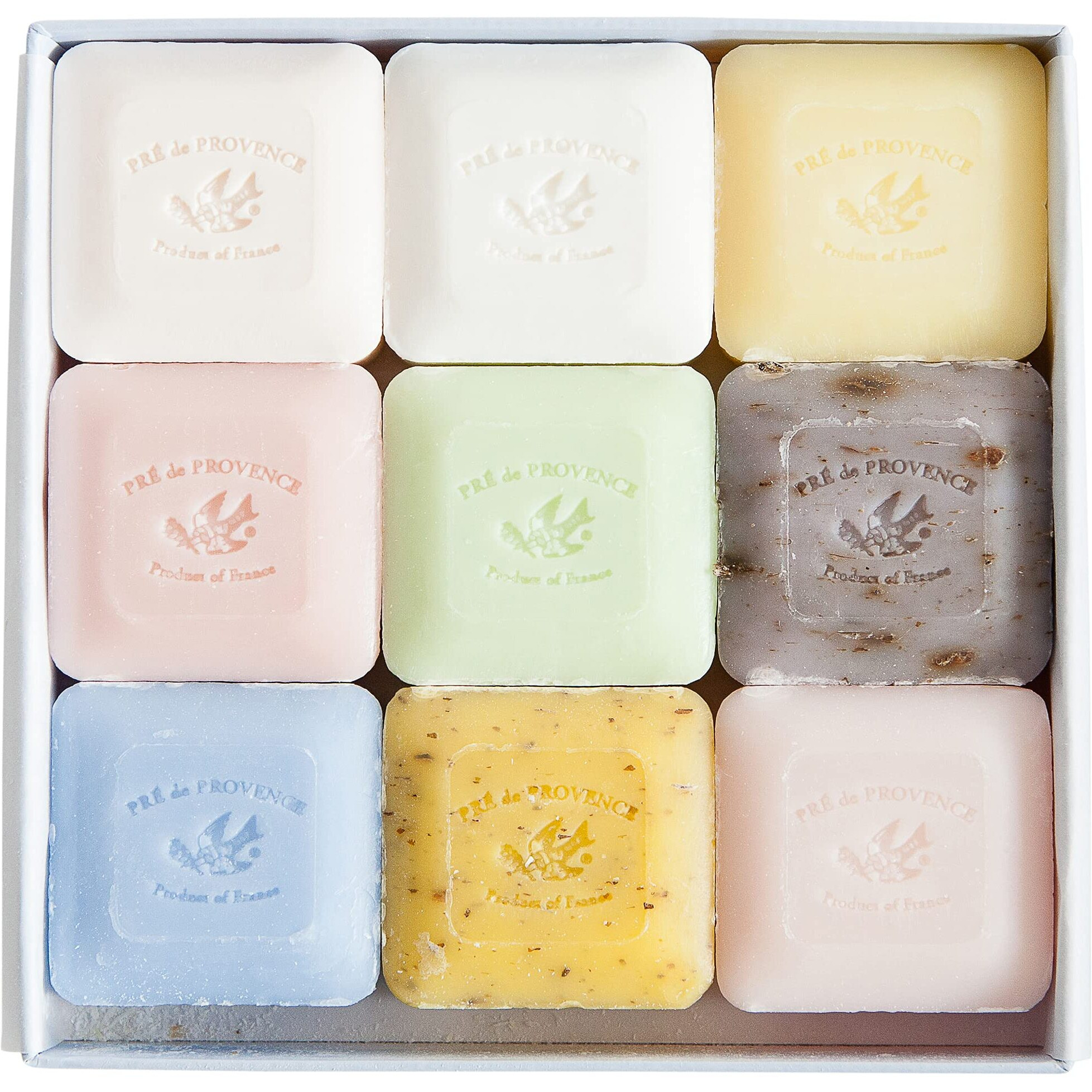 Pre De Provence Luxury Box Of Guest Gift Soap (Set Of 9) - Purple,9 Count (Pack Of 1)