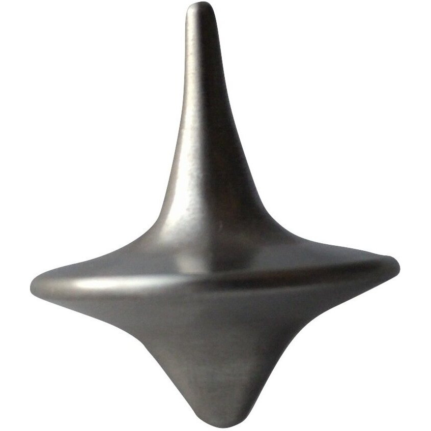 Shadowspin Stainless Steel Shiny Precision Machined Spinning Top