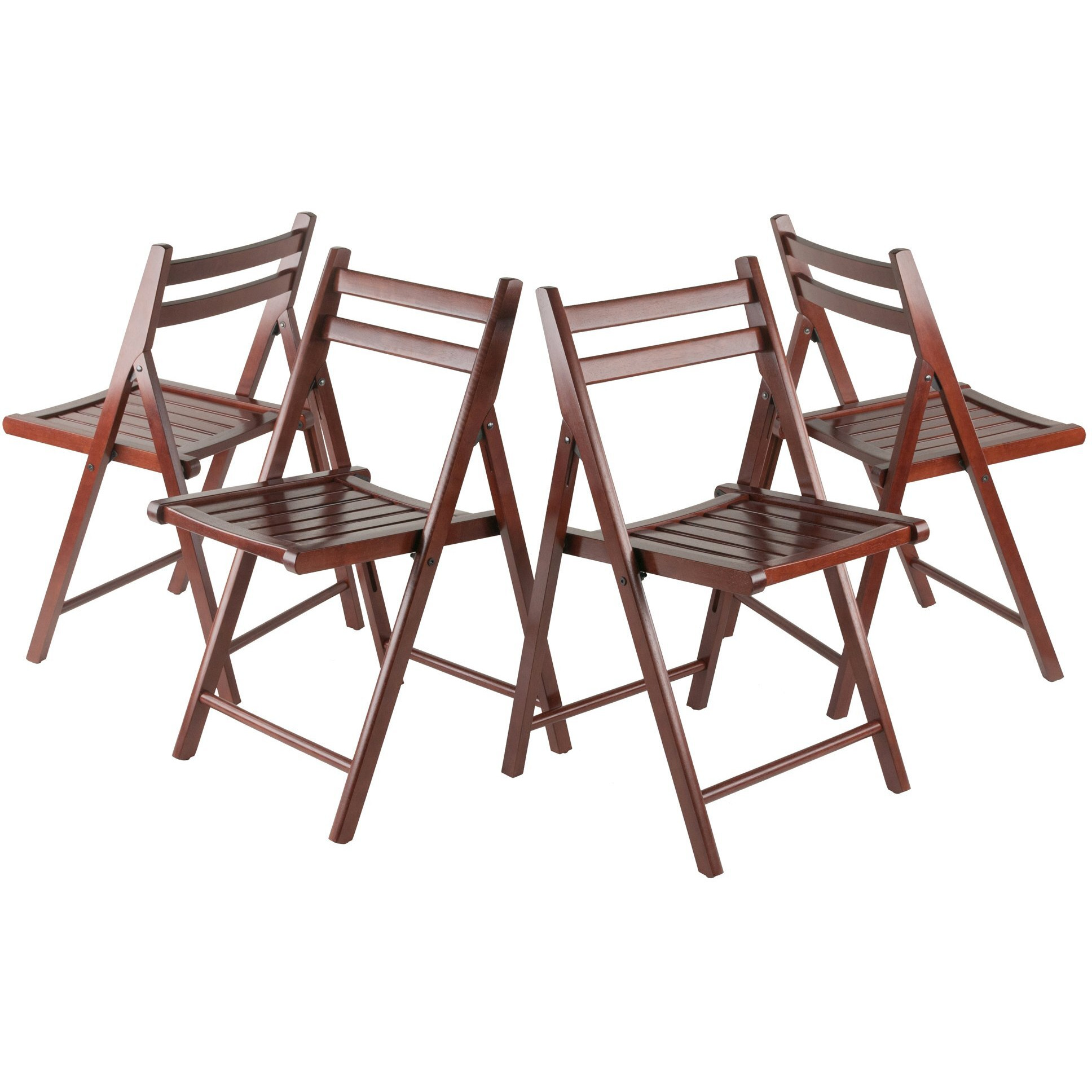 Winsome Wood Robin Seating, Walnut (Set Of 4)