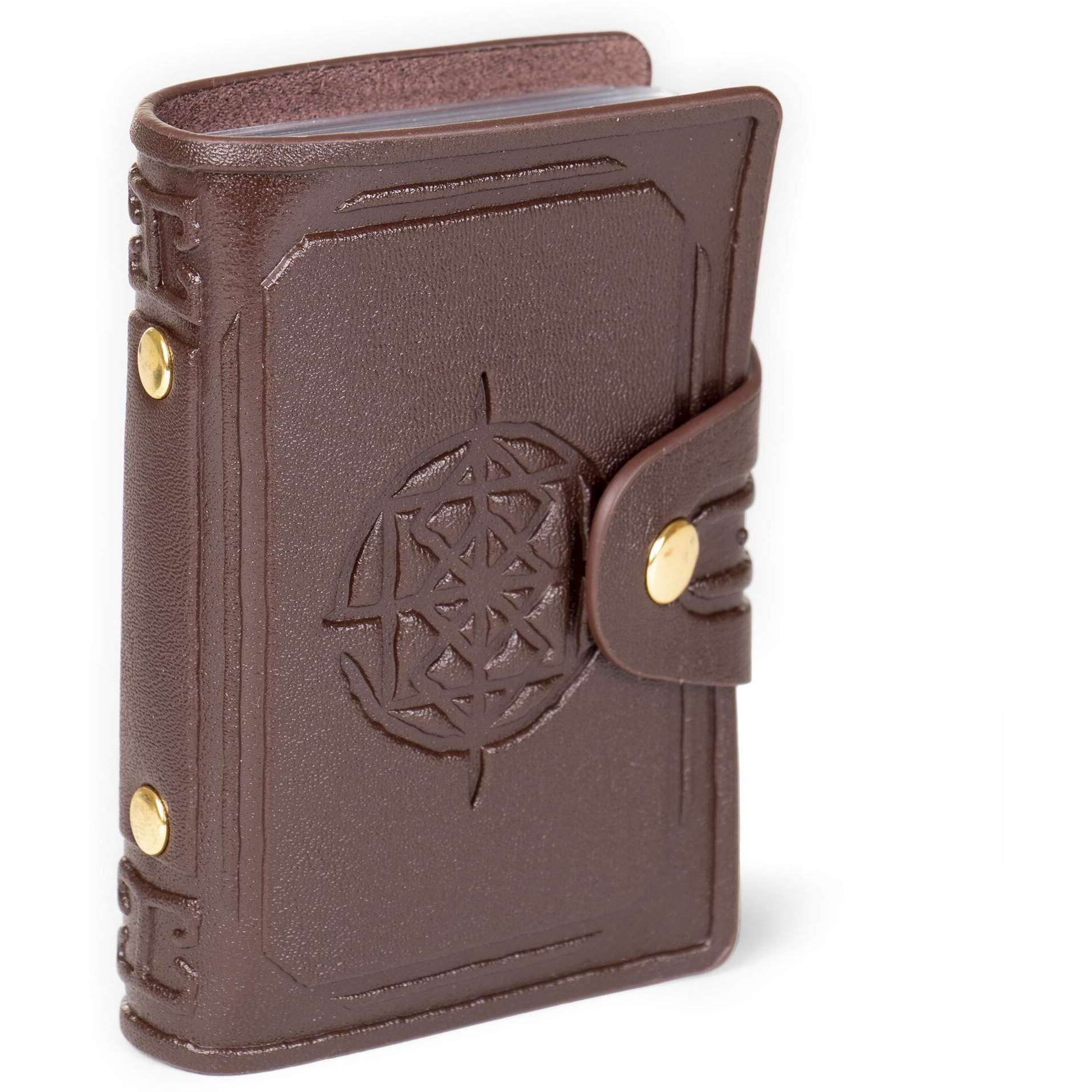 Stratagem Pocket Compendium Spellbook Holder| 26 Pages Per Book & 54 Playing Cards| Tabletop Rpg Fantasy Game|Tome Of Recollection,Multicolor