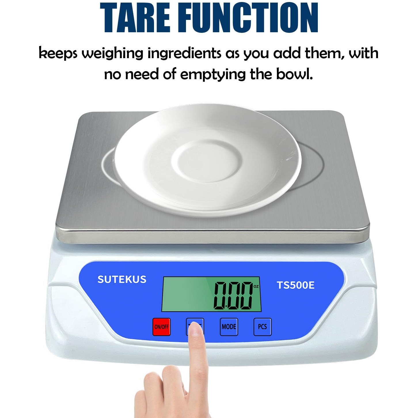 Sutekus 0.04Oz To 55Lbs Digital Scales Weigh Scale Kitchen Scale Precise Cooking Scale Multifunction Scales For Kitchen Home Postal