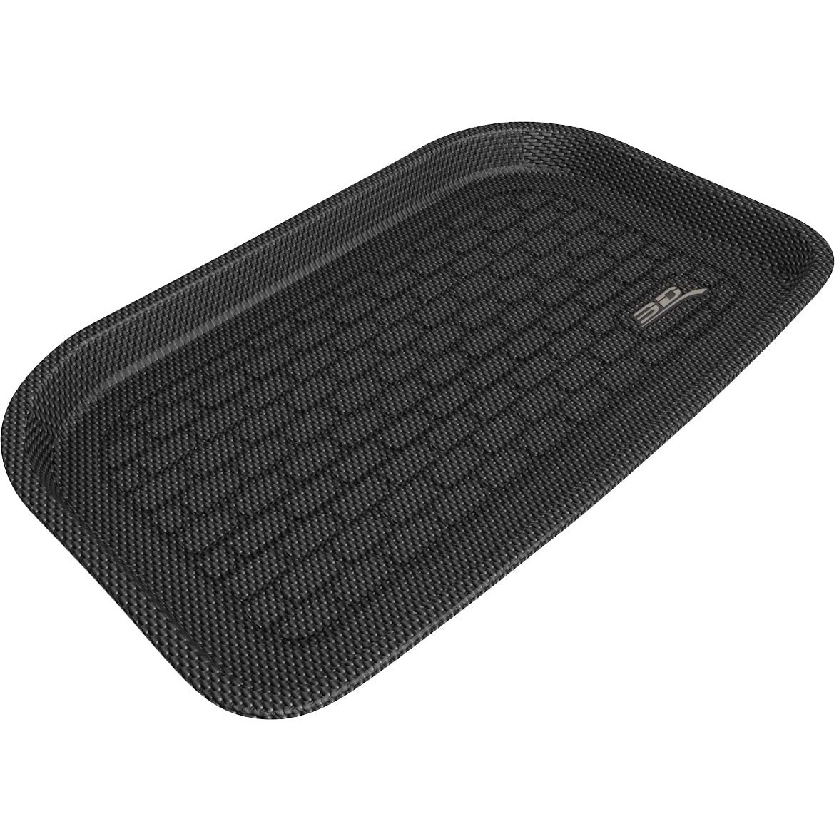 3D Maxpider Custom Fit Kagu Rear Lower Cargo Liner (Black) Compatible With Tesla Model Y 7-Seat 2021-2024 - Cargo Liner