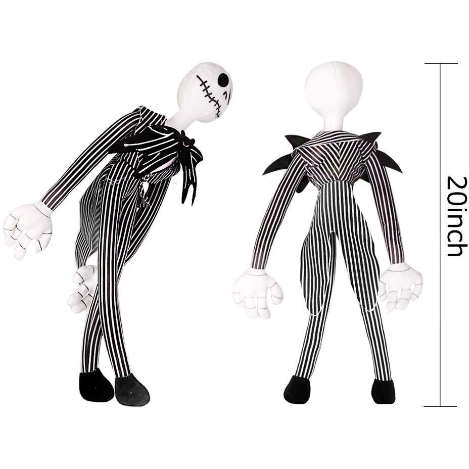 Originalidad Nightmare Before Christmas Jack Skellington Plush Doll - Pumpkin King Plush Stuffed Toys Dolls (Jack Doll 20 Inches)