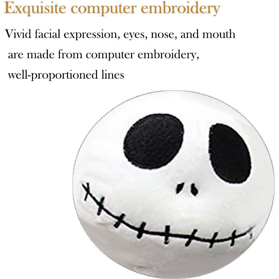 Originalidad Nightmare Before Christmas Jack Skellington Plush Doll - Pumpkin King Plush Stuffed Toys Dolls (Jack Doll 20 Inches)