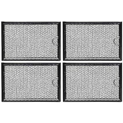 Nispira Replacement Microwave Range Hood Grease Filter Compatible With Frigidaire 5304464105, 4 Filters