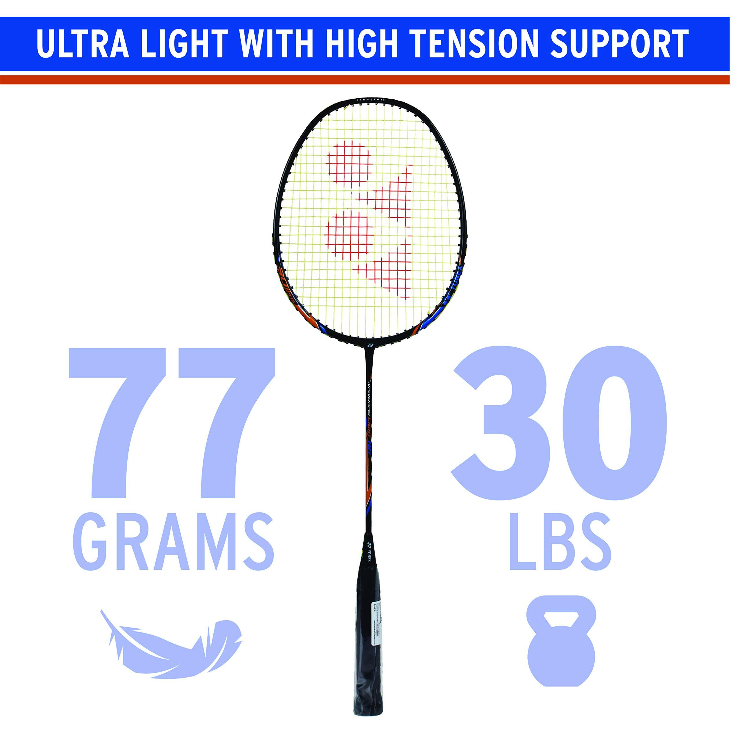 Yonex Nanoray Light 18I Graphite Badminton Racquet (Black)