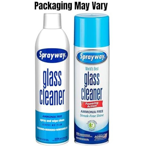 Sprayway, Glass Cleaner, 19 Oz Cans, Pack Of 2