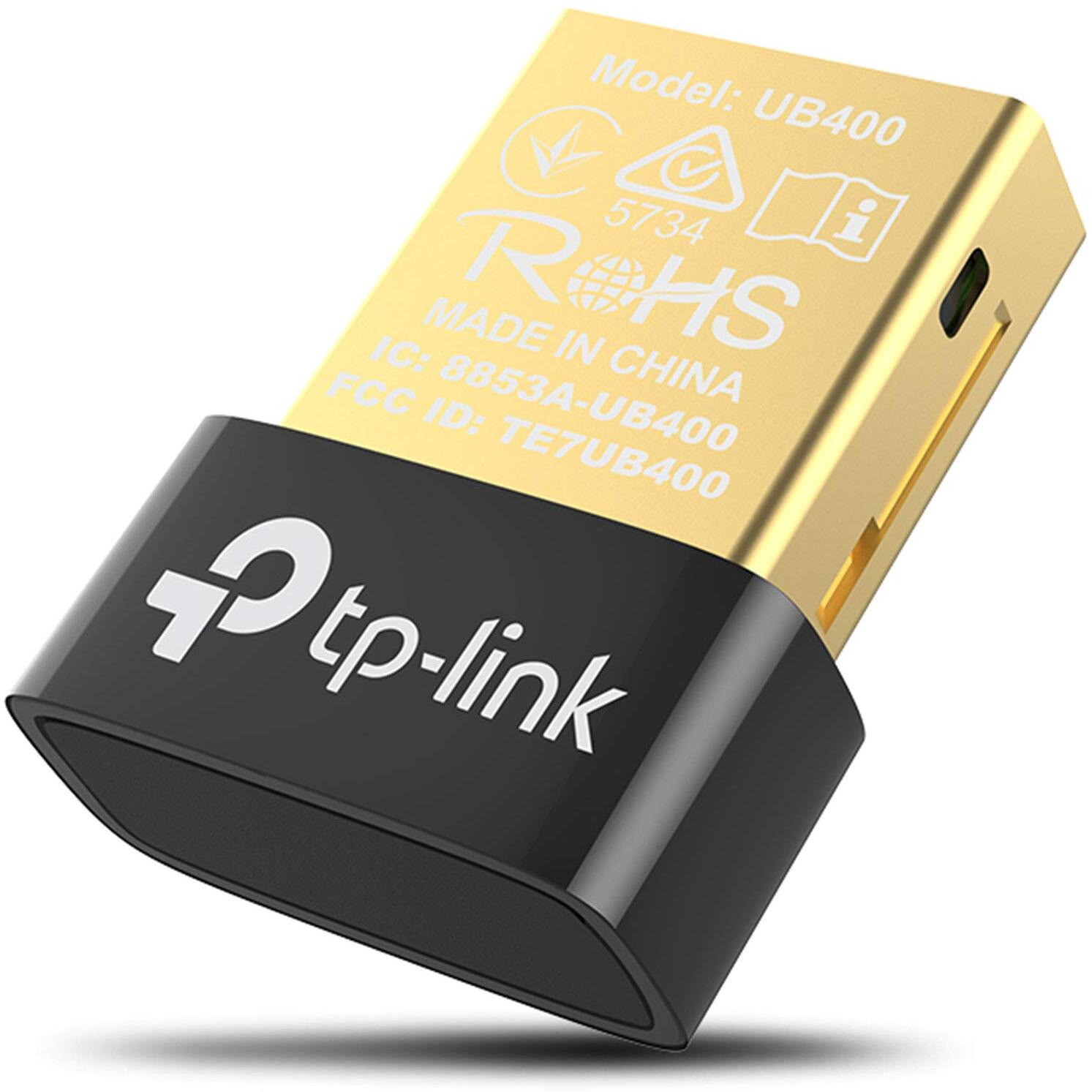 Tp-Link Usb Bluetooth Adapter For Pc, Bluetooth 4.0 Dongle Receiver, Plug & Play, Nano Size, Edr & A2Dp Technology, Supports Windows 11/10/8.1/8/7/Xp For Desktop, Laptop, Ps4/ Xbox Controllers (Ub400)