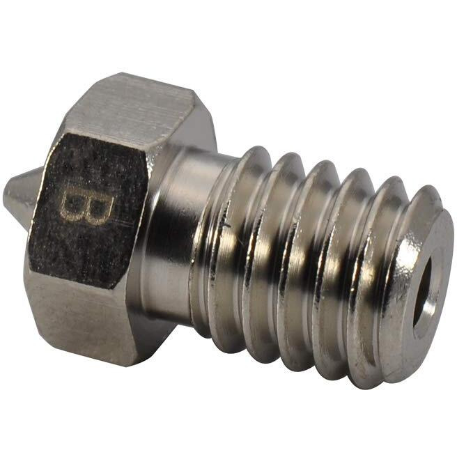 Upgrade Plated Wear Resistant M6 Thread Brass Nozzle Pack 0.4Mm For 1.75Mm V6 Hotend Titan Aero Extruder Prusa I3 Mk3 Mk3S Anycubic I3 Mega S/Zero 2.0 / Vyper 3D Printer (4X0.4Mm)