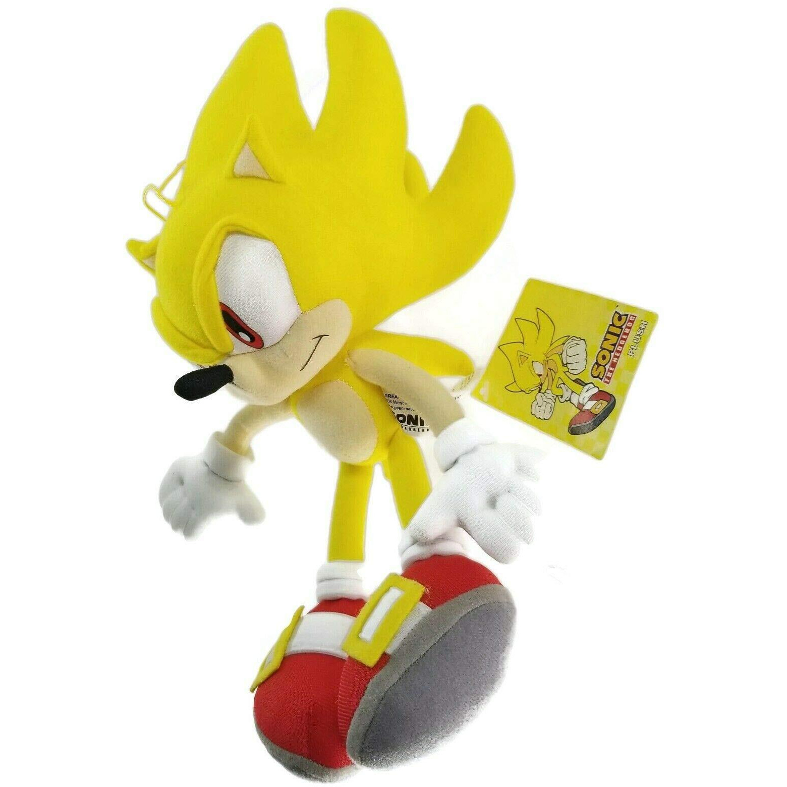 Sonic The Hedgehog Great Eastern Ge-8958 Plush - Super Sonic, 12""