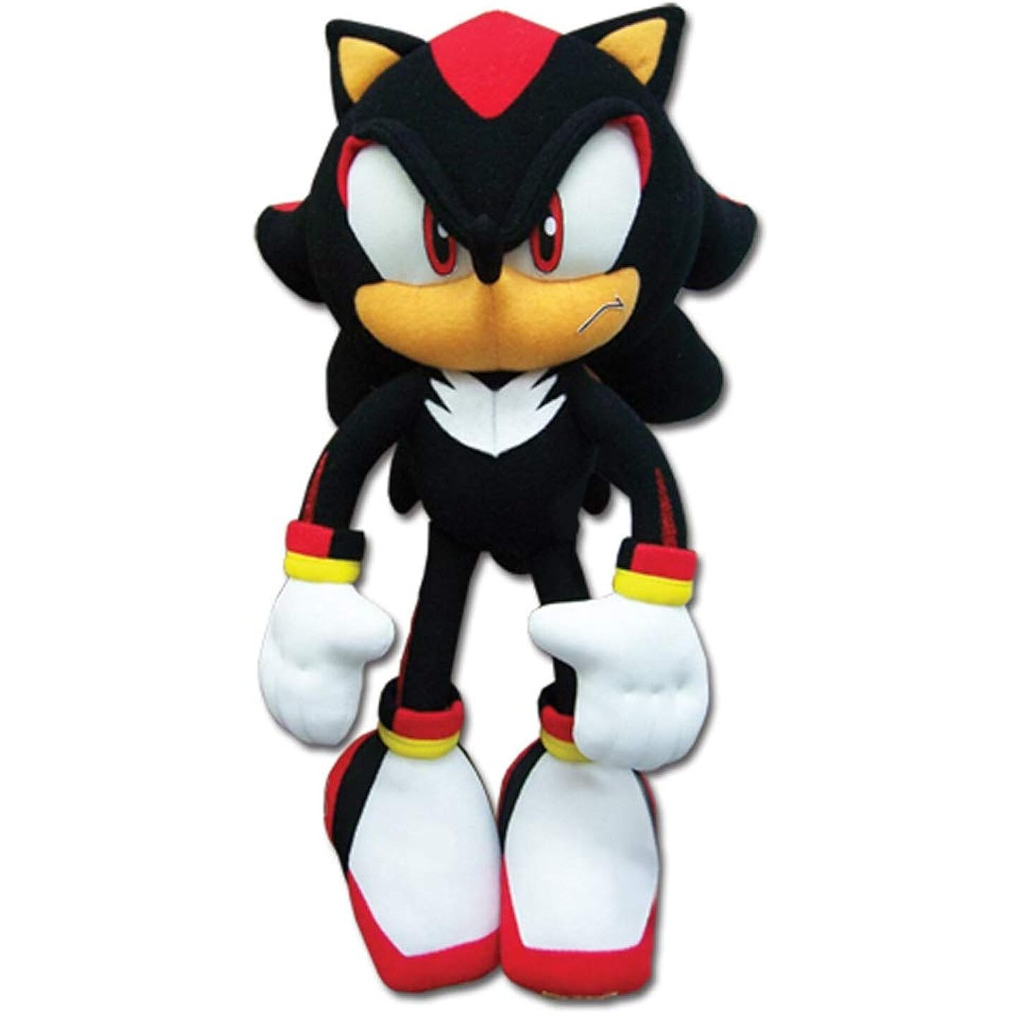 Sonic The Hedgehog New_8967 Great Eastern Ge-8967 - Shadow Plush, 12"", Multicolor
