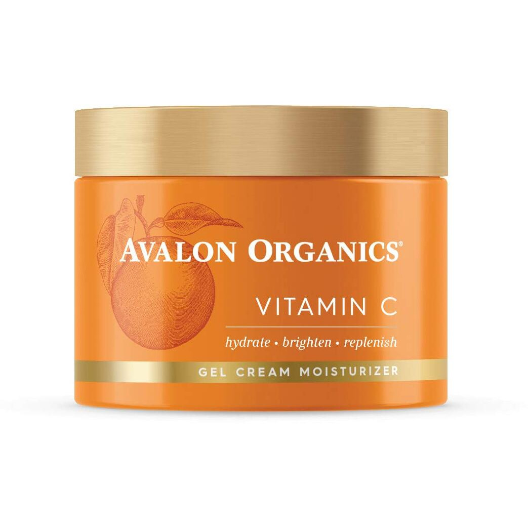 Avalon Organics Gel Cream Moisturizer With Vitamin C, 1.7 Oz