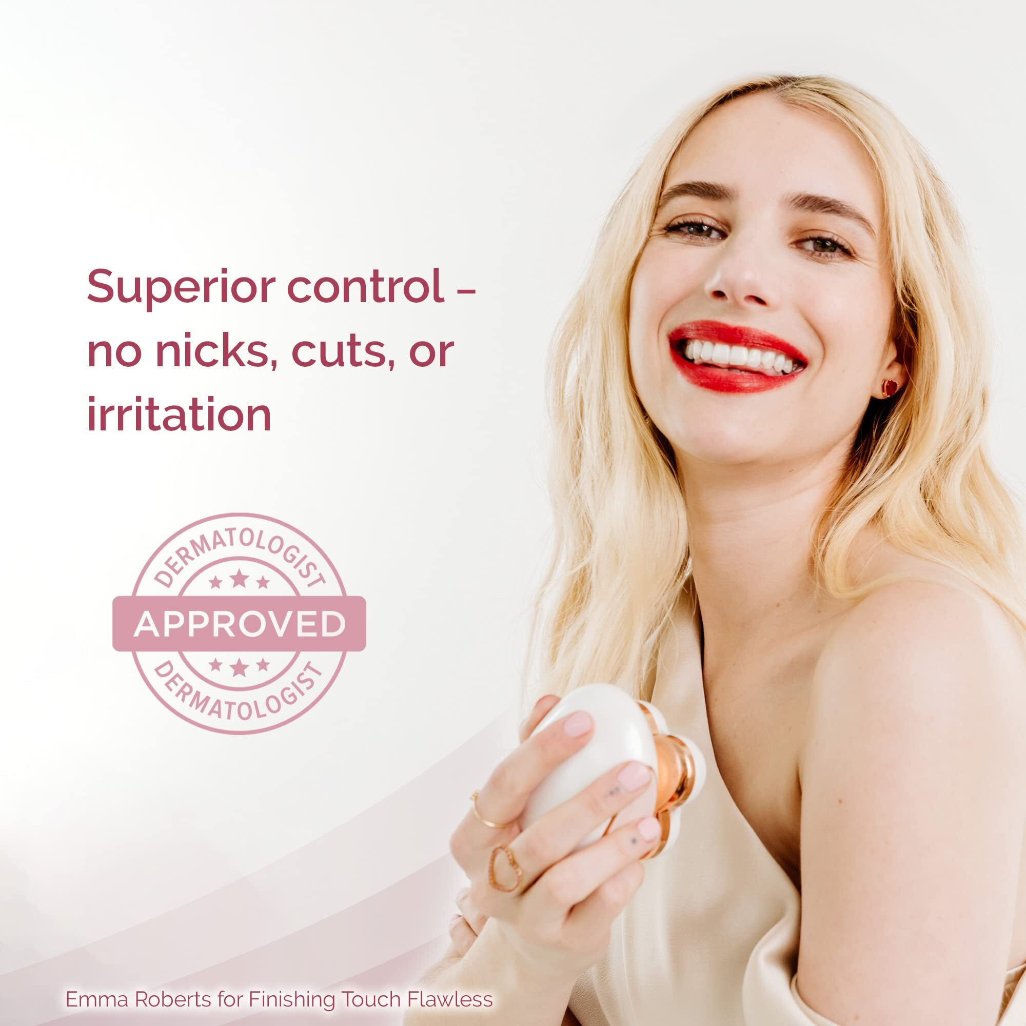 Finishing Touch Flawless Legs Women's Hair Remover , White/Rose Gold