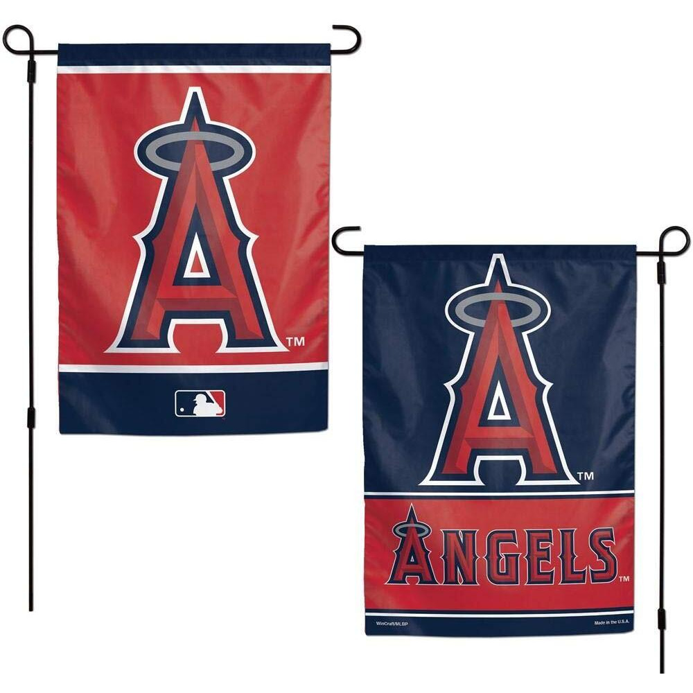 Wincraft Mlb Los Angeles Angels 12X18 Garden Style 2 Sided Flag, One Size, Team Color