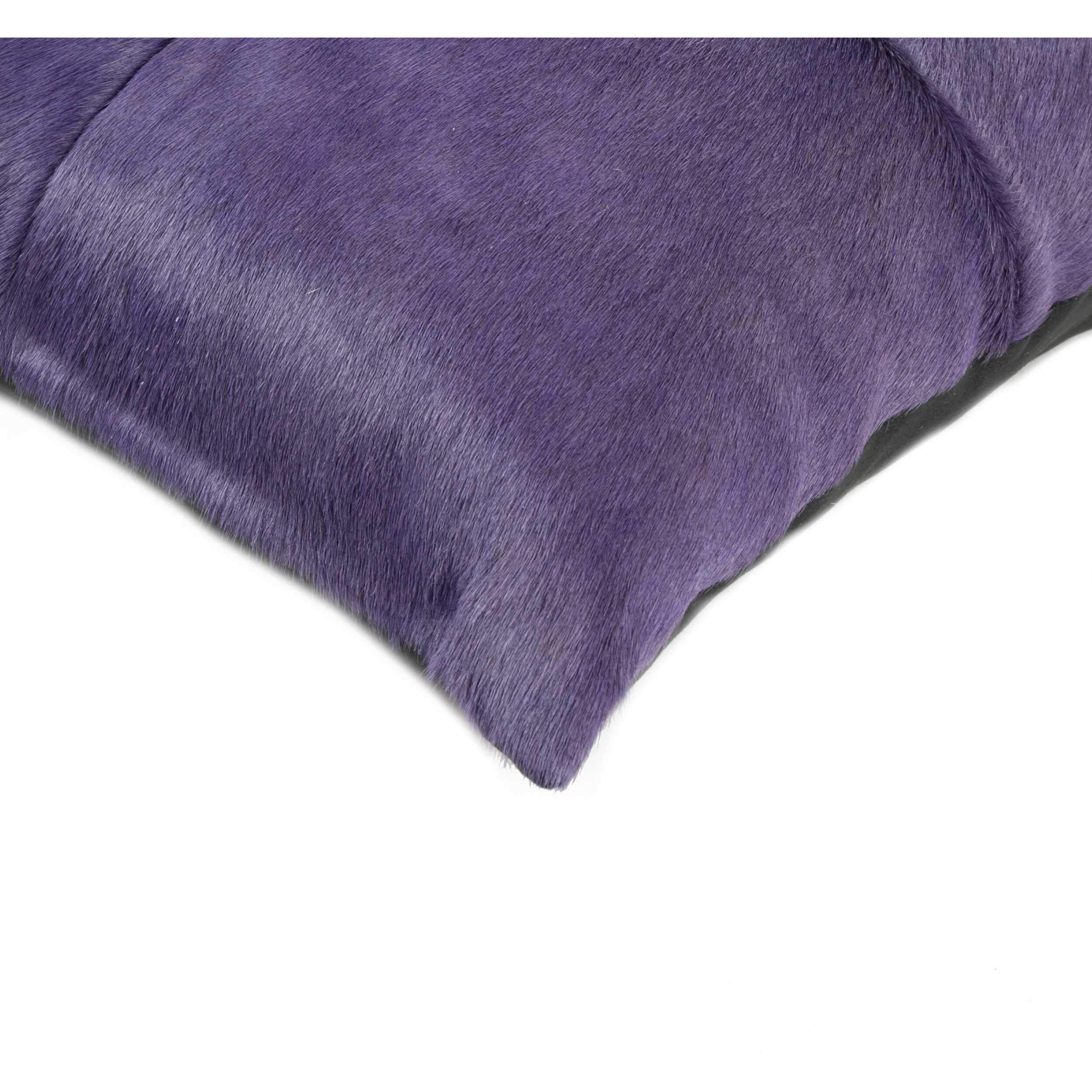 Homeroots Decor 18-Inch X 18-Inch X 5-Inch Purple Quattro - Pillow