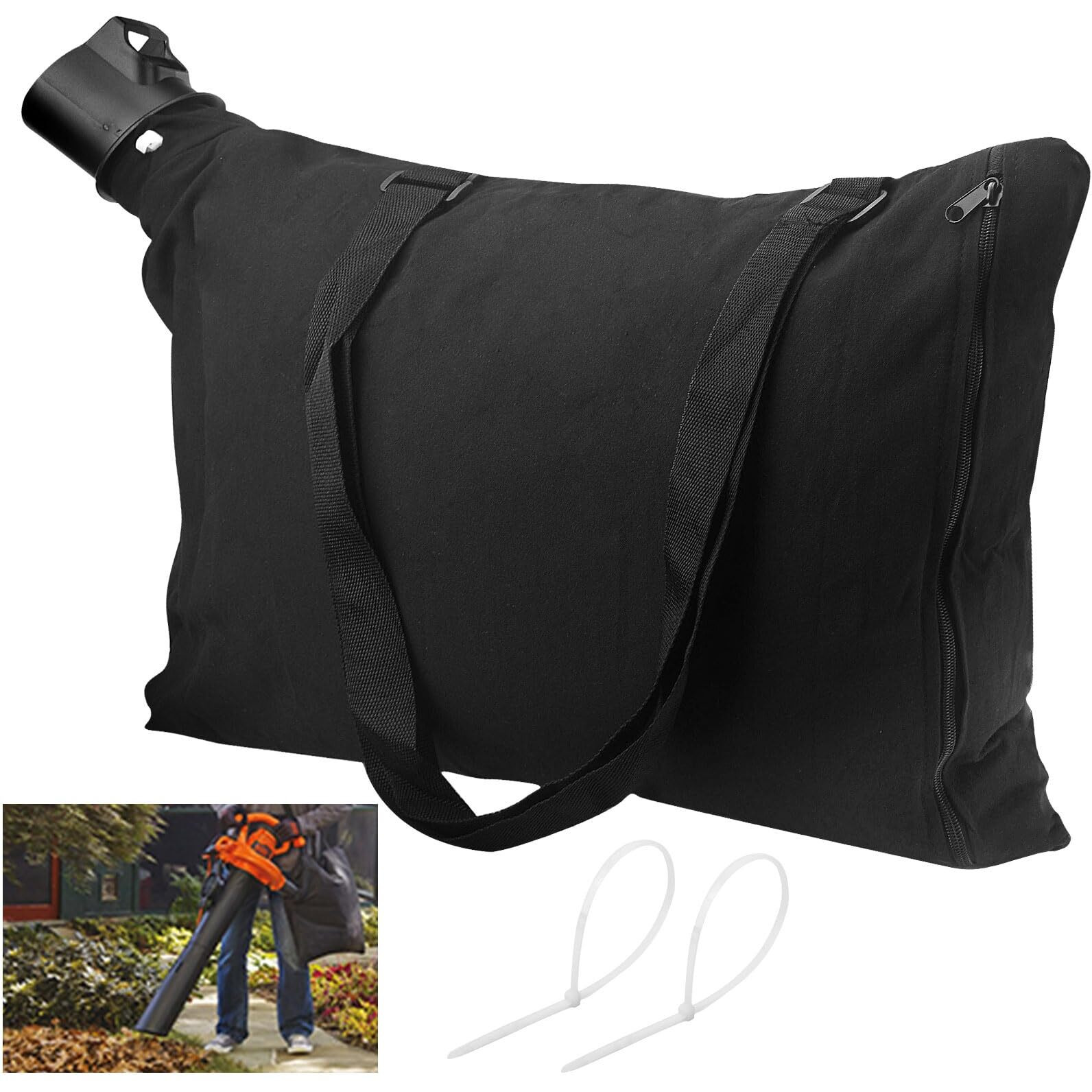 Braveboy 90560020-01 Leaf Blower Shoulder Bag, Compatible With Black & Decker 90560020 90539053, Fits Model Lh4500 Bv3600 Bv3800 Bv6000 Bv5600 Bv6600