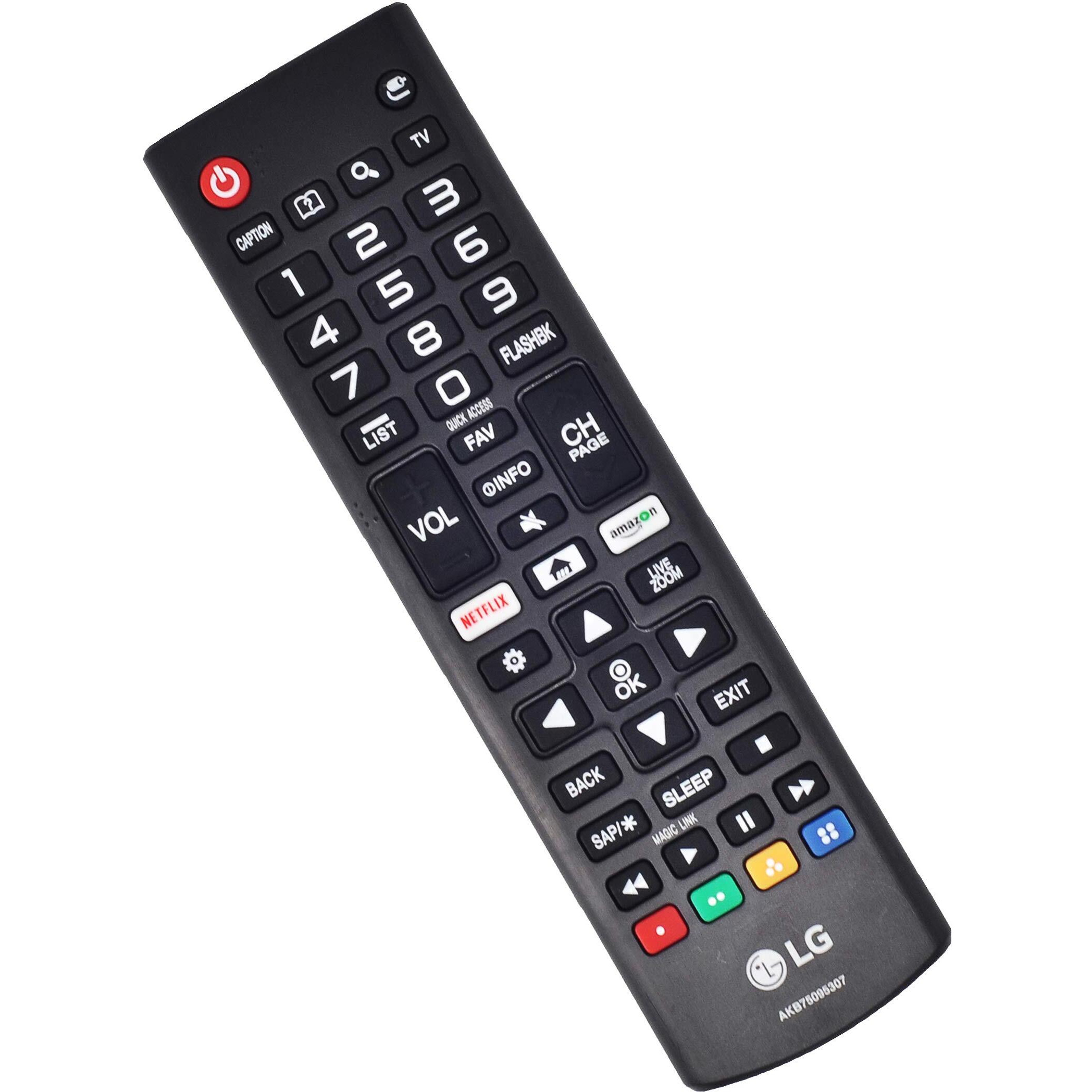 Original Lg Akb75095307 Smart Tv Remote Control For All Lg Lcd, Led, Oled Smart Tvs (Batteries Not Included)