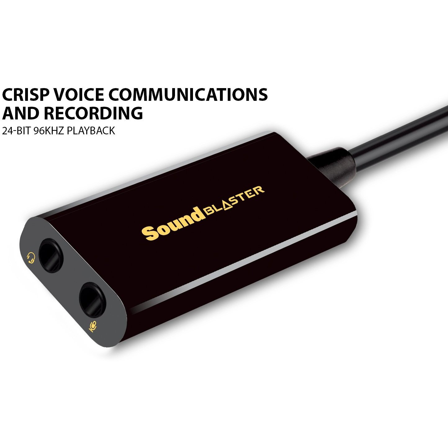 Creative Labs Sound Blaster Play 3 External Usb Sound Adapter For Windows And Mac. Plug And Play (No Drivers Required). Upgrade To 24-Bit 96Khz Playback