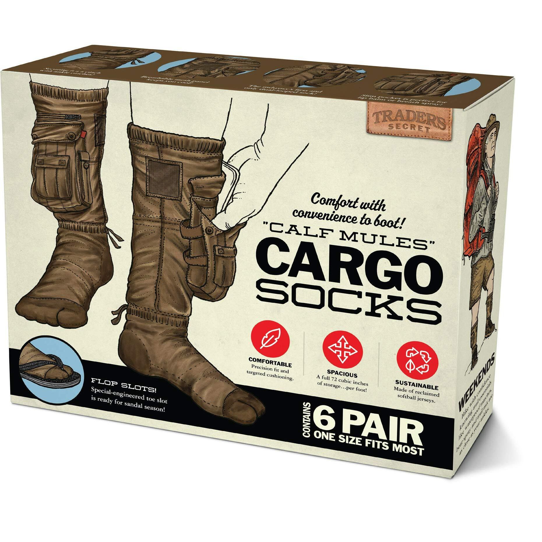 Prank Pack Prank Gift Box, Cargo Socks, Wrap Your Real Present In A Funny Authentic Prank-O Gag Present Box | Novelty Gifting Box For Pranksters, Birthday Gift Wrap