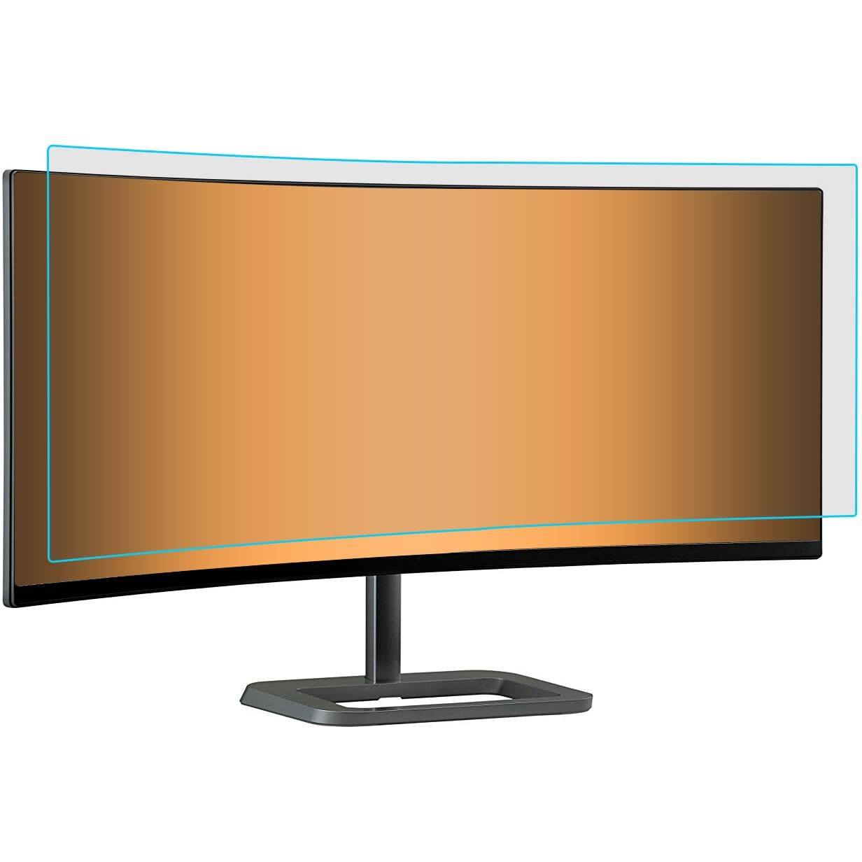 Photodon Anti-Glare Screen Protector For The Dell Ultrasharp U3818Dw 38-Inch Curved Monitor With Installation And Care Kit