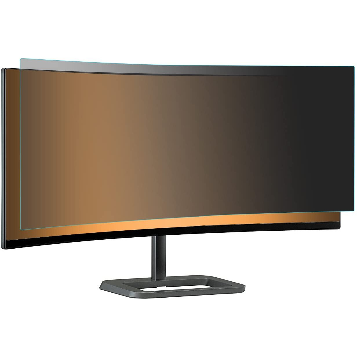 Photodon 2-Way Privacy Filter For The Dell Ultrasharp U3818Dw 38-Inch Curved Monitor With Installation And Care Kit
