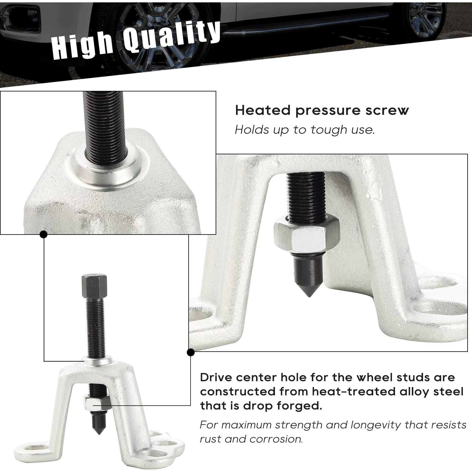 Atpeam Axle And Front Wheel Hub Removal Tool Front Hub Installer Puller Tool