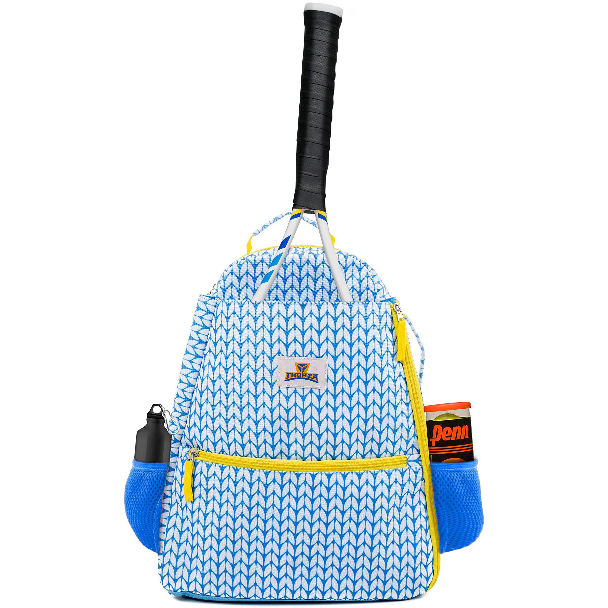 Tennis Backpack For Women - Lightweight Tennis Racket Bag Includes Hook And Stores 2 Rackets, Balls, And Sports Gear - Backpack Only