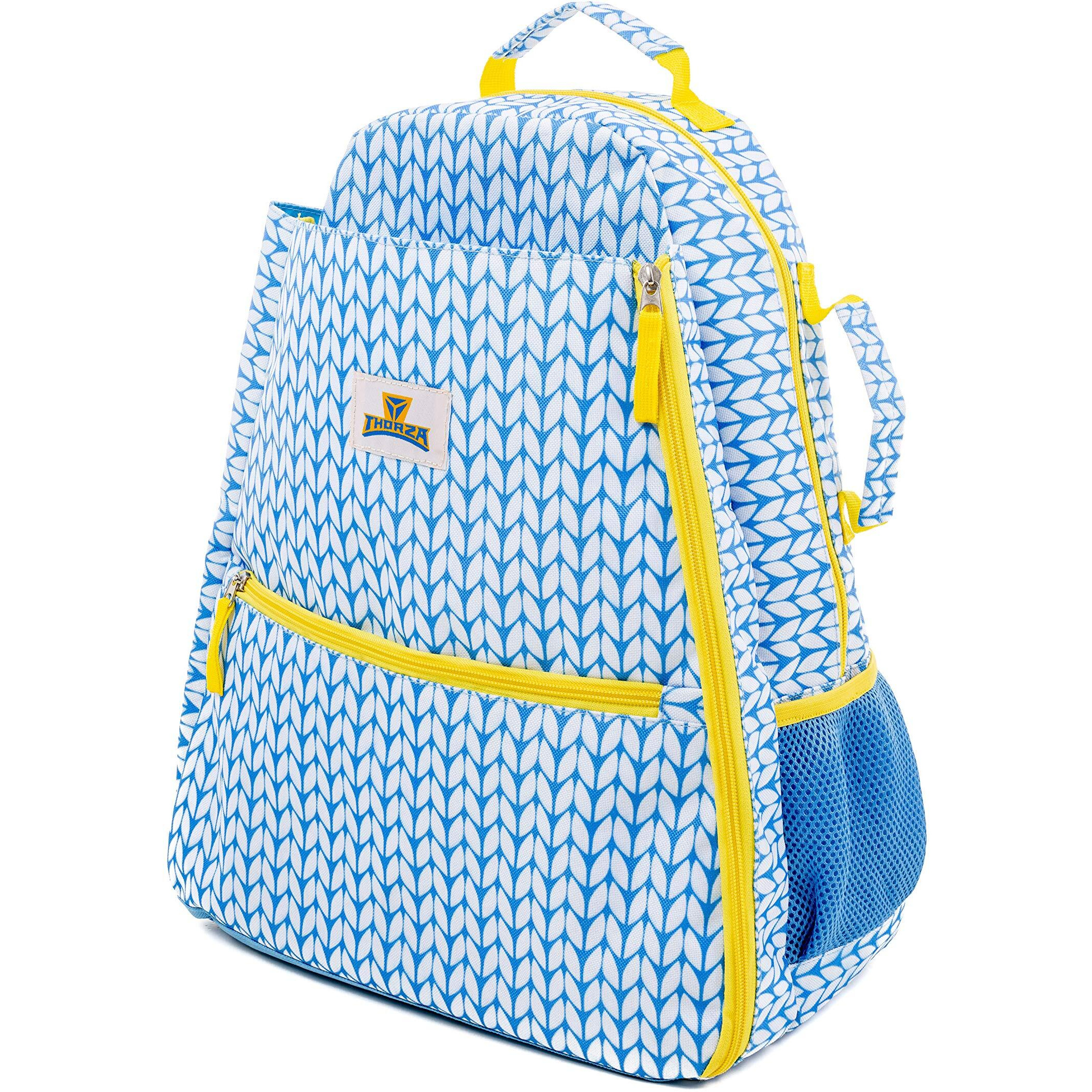 Tennis Backpack For Women - Lightweight Tennis Racket Bag Includes Hook And Stores 2 Rackets, Balls, And Sports Gear - Backpack Only