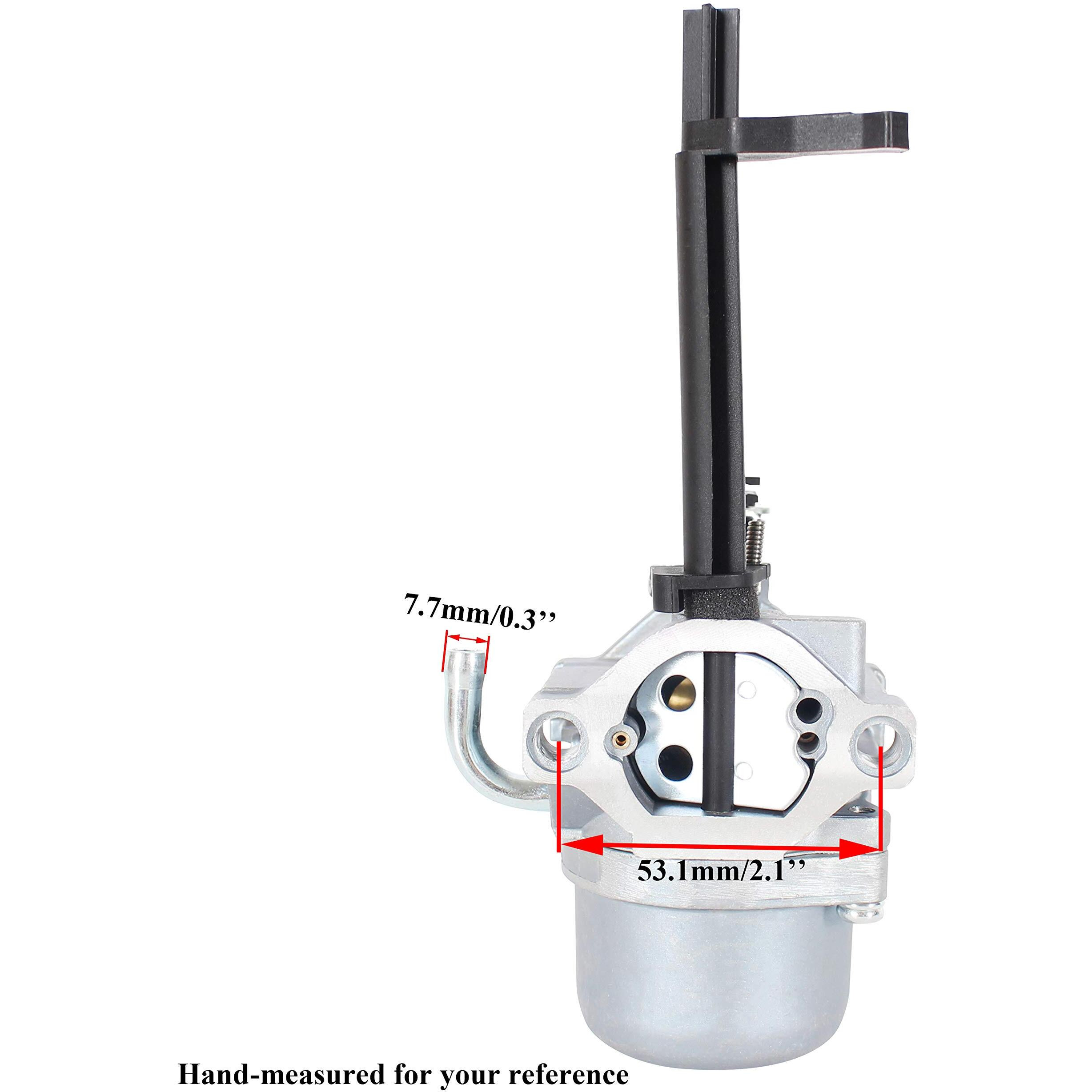 Pro Chaser 697978 591378 Carburetor Compatible With Briggs And Stratton Nikki 695115 030430 695114 Fits Coleman Powermate 5000 6250 Storm Responder 5500 Generator Troy Bilt 204412-0147E1 Generator