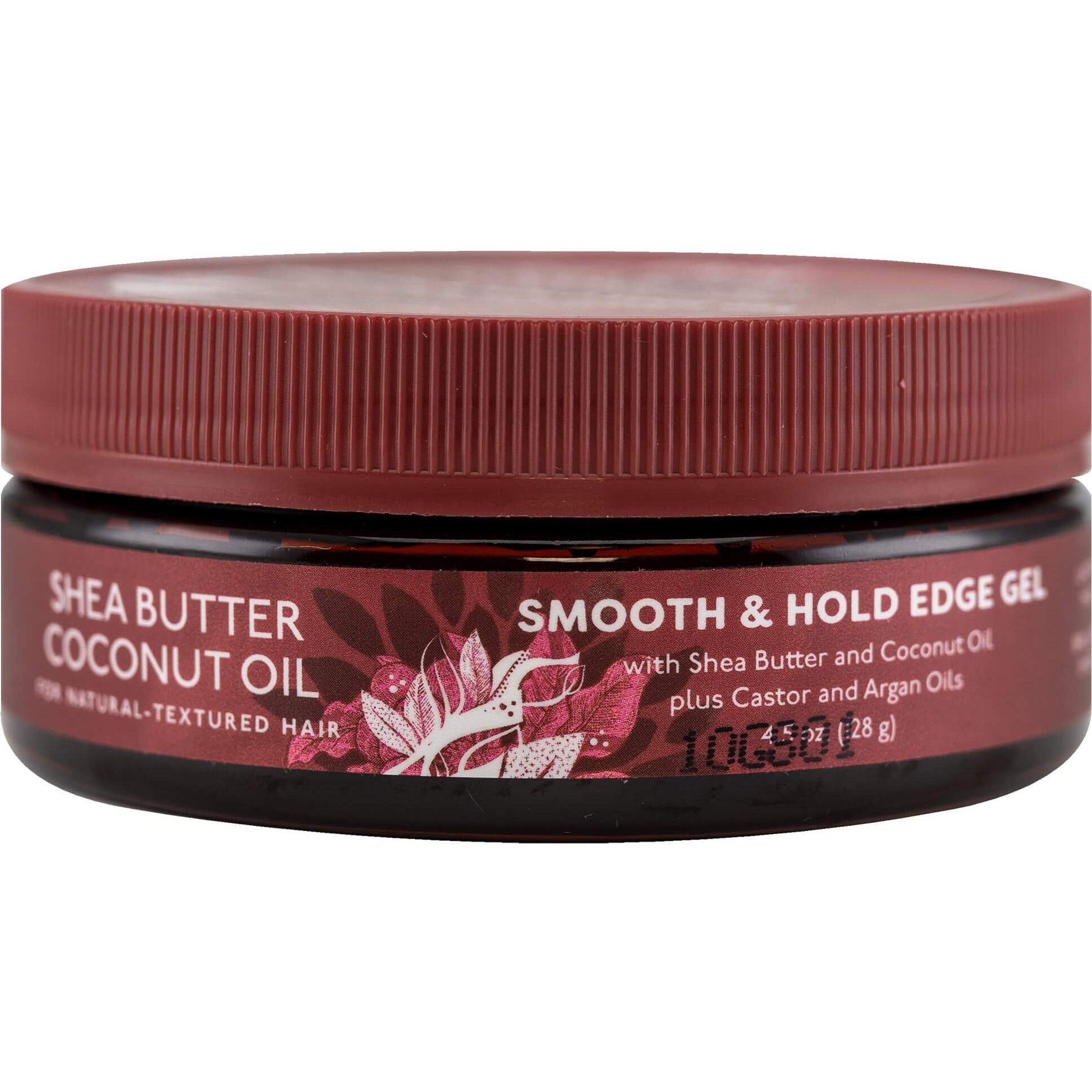 Luster's Pink Shea Butter Coconut Oil Smooth & Hold Edge Gel 4.5Oz