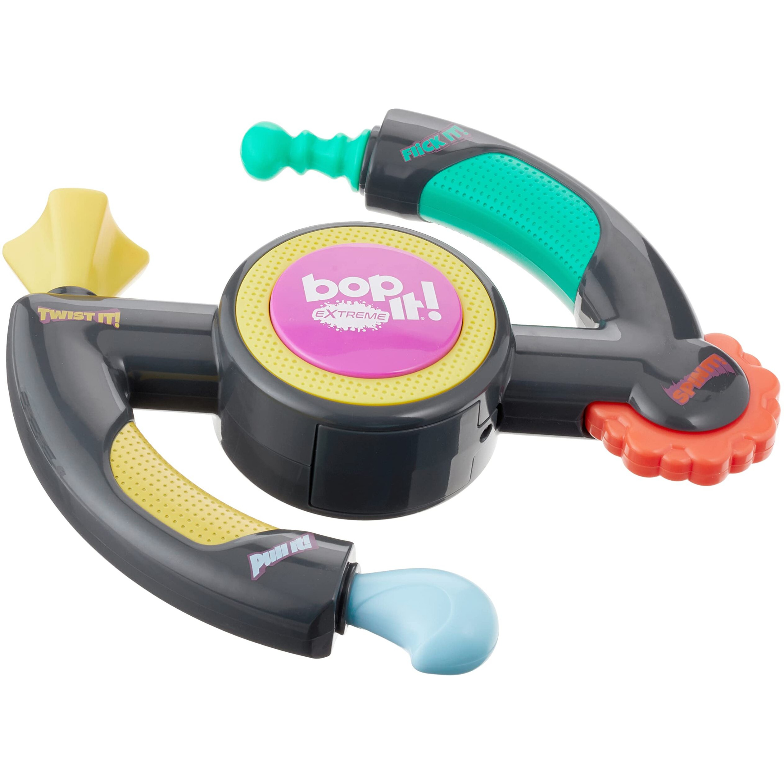 Hasbro Gaming Bop It Extreme Electronic Game For 1 Or More Players, Fun Party Interactive Game For Kids Ages 8+, 4 Modes Including One-On-One Mode