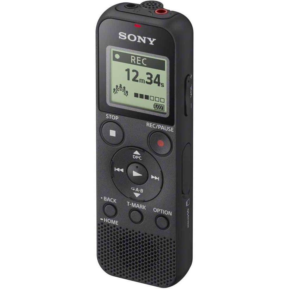 Sony Icd-Px370 Mono Digital Voice Recorder With Built-In Usb Voice Recorder,Black