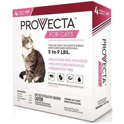 Provecta Advanced For Cats Over 9 Lbs. (4 Dose), Orange
