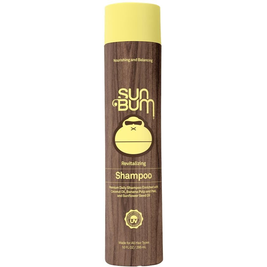 Sun Bum Revitalizing Shampoo | Vegan And Cruelty Free Hydrating, Moisturizing And Shine Enhancing Hair Wash | 10 Oz