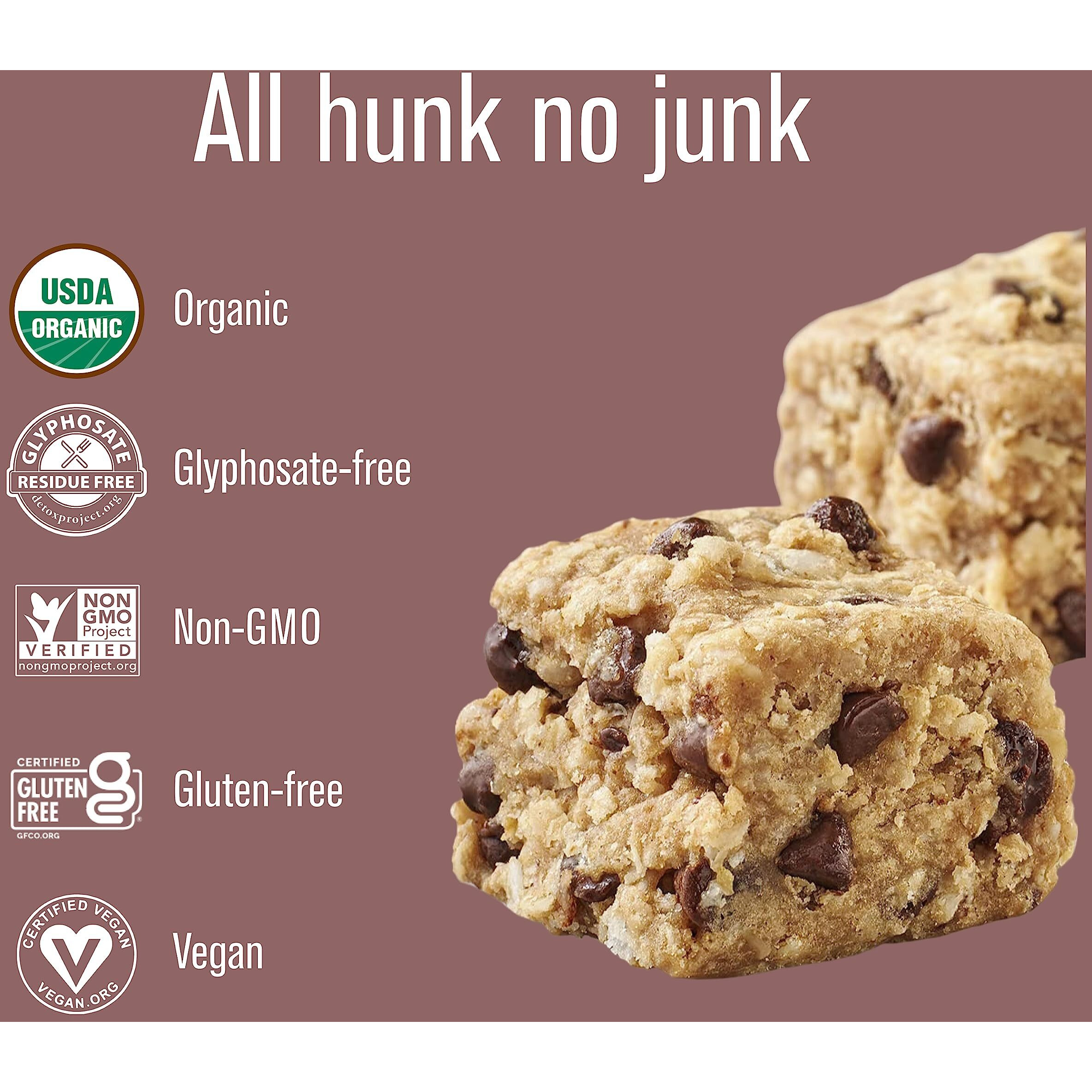 Heavenly Hunks Organic Oatmeal Dark Chocolate Chip - 22Oz Bag