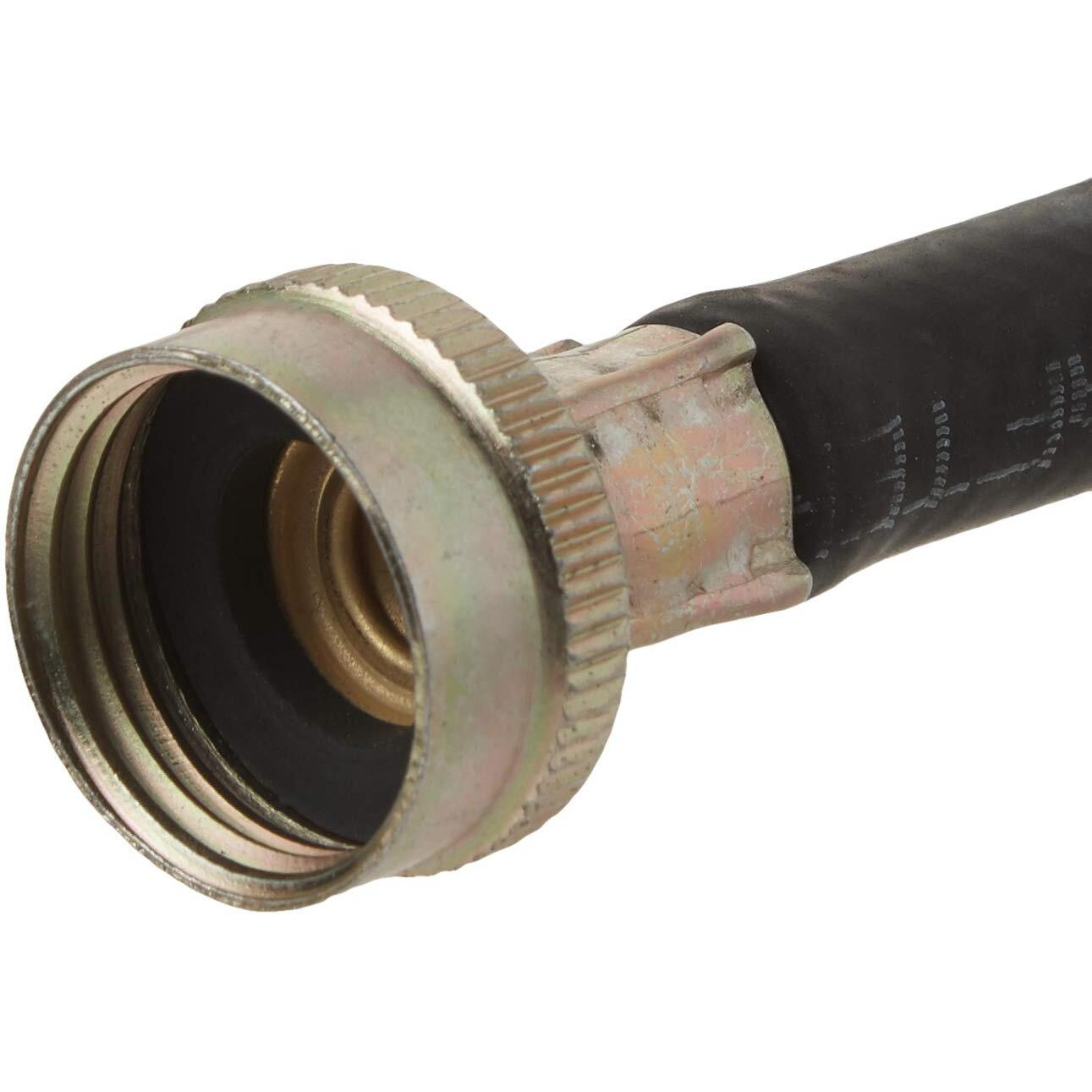 Eastman 12 Feet Rubber Utility Flex Hose, 3/4 Inch Fht X 3/8 Inch Open Connection, Dehumidifier, Black, 60309