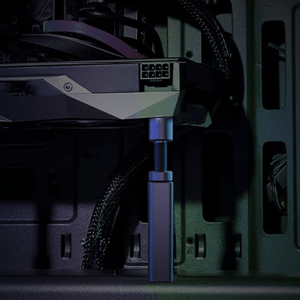 Averzella Graphics Card Gpu Brace Support, Height Adjustment Video Card Sag Holder Bracket, Gpu Stand, Universal Vga Graphics Card Holder